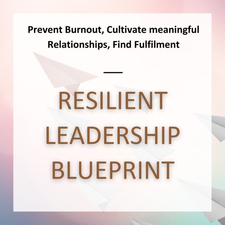 Resilient leadership program to prevent and manage burnout by shima shad rouh for leaders