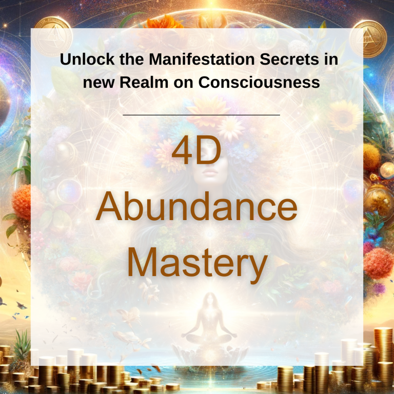 7 days abundance mastery, manifestation in 4D consciousness audio course by shima shad rouh